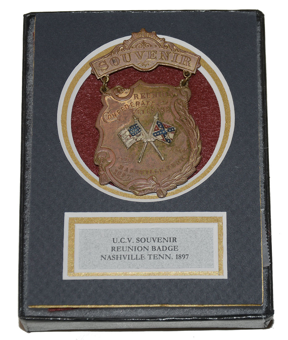 1897 SOUVENIR UCV REUNION MEDAL – NASHVILLE, TN
