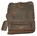 CARBINE CARTRIDGE BOX FROM GETTYSBURG'S SHIELDS MUSEUM