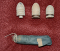 WILLIAMS PATENT BULLETS AND BLUE PAPER CARTRIDGE