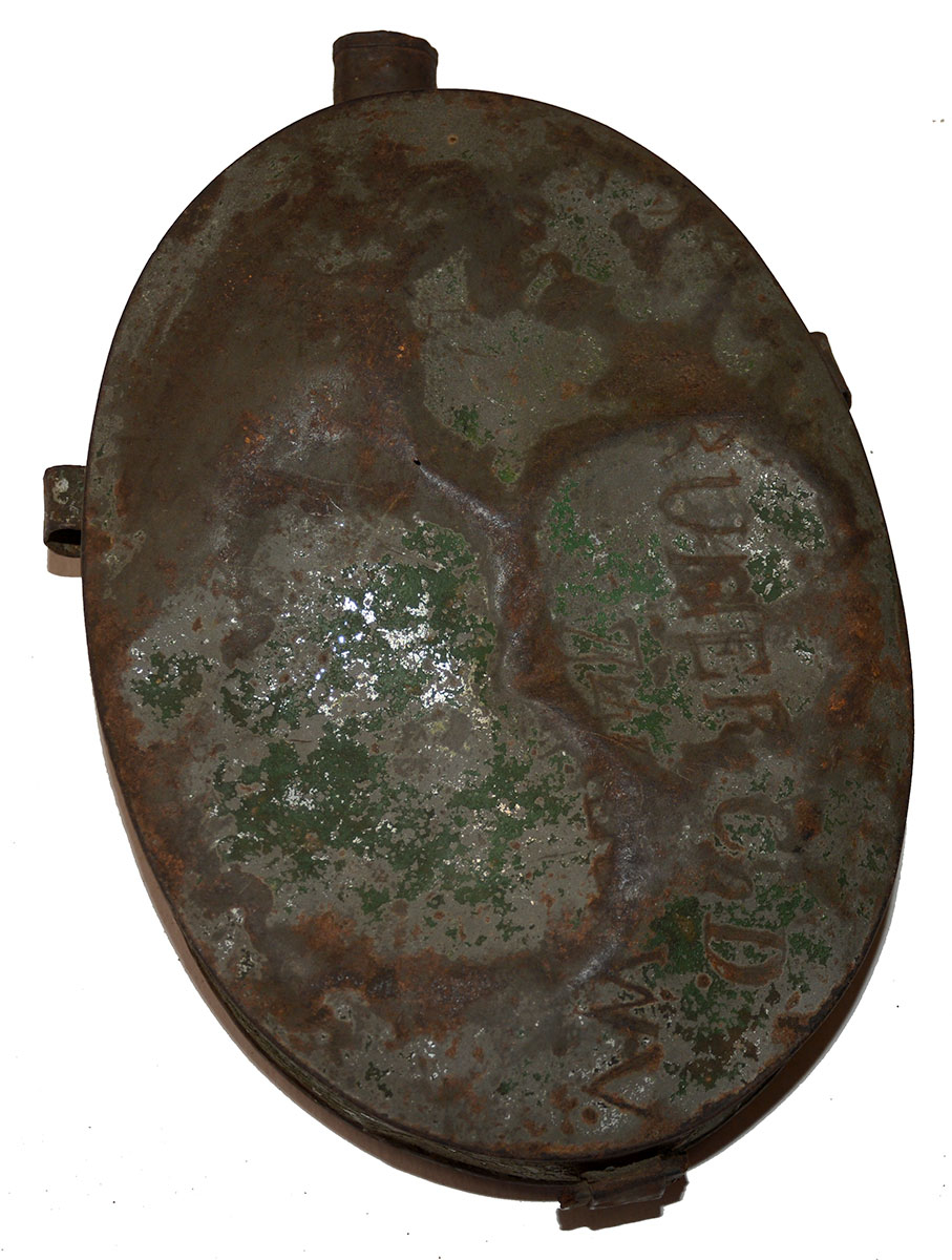 PRE-WAR MILITIA CANTEEN WITH CIVIL WAR INSCRIPTION- WEST VIRGINIA