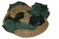 CHARMING WOVEN STRAW HAT, MID-19TH CENTURY