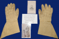 IDENTIFIED OFFICER’S GAUNTLETS OF LT. JOHN T. MAGINNIS, 18TH CONNECTICUT INFANTRY – POW WINCHESTER, VA JUNE 1863, HELD AT LIBBY PRISON; KILLED IN ACTION JUNE 1864 AT PIEDMONT, VA