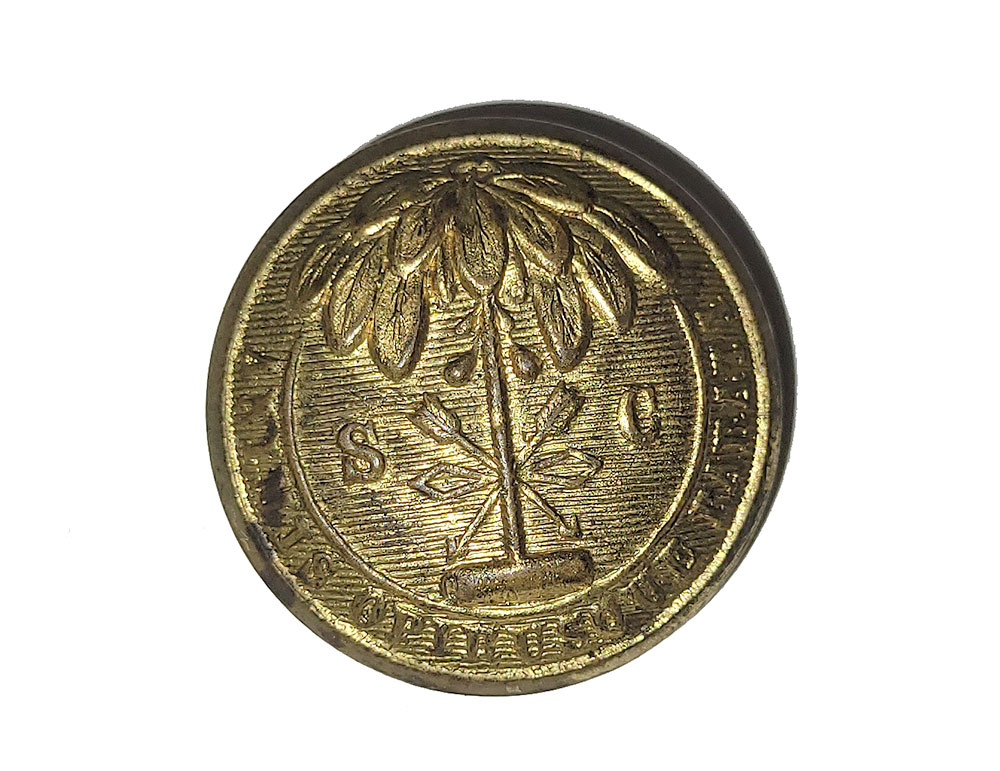 SOUTH CAROLINA VEST SIZE BUTTON