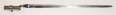 SCARCE AND BRIGHT US AMOSKEAG .58 SOCKET BAYONET