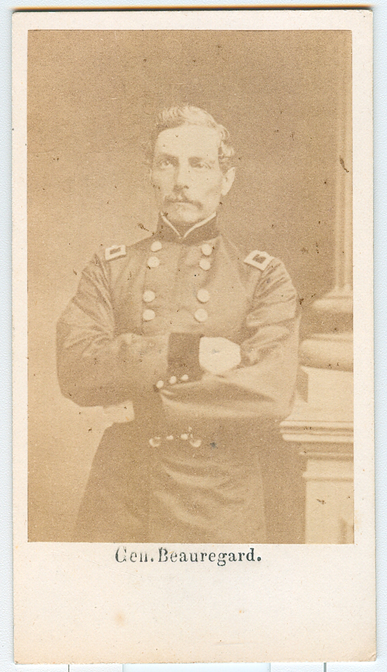 CDV OF C.S. GENERAL BEAUREGARD