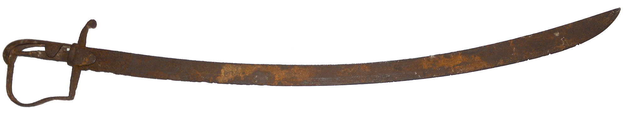 EXCAVATED BRITISH 1796 PATTERN SABER WITH GETTYSBURG TAG