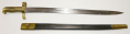 NICE CONDITION REMINGTON “ZOUAVE” SABER BAYONET & SCABBARD 