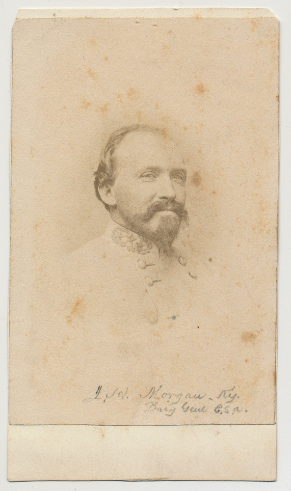 BUST VIEW OF GENERAL JOHN HUNT MORGAN