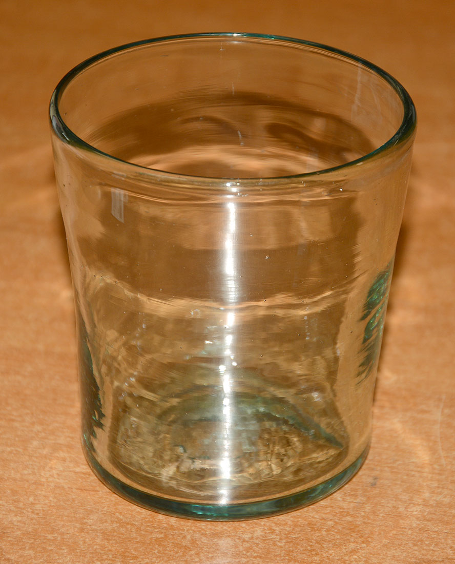 BLOWN 4” NON-LEAD TUMBLER 