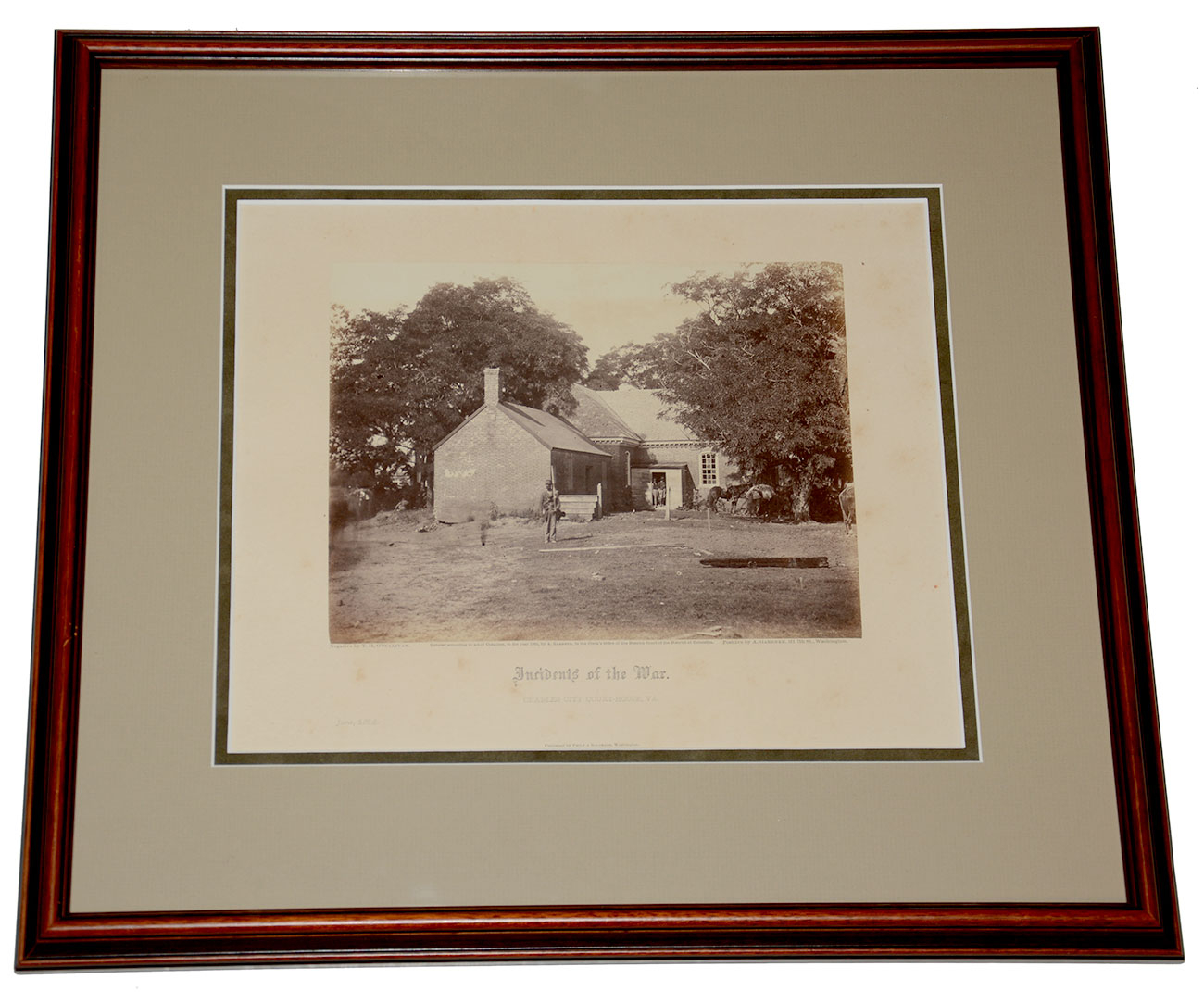 ORIGINAL ALBUMEN SILVER PRINT - 