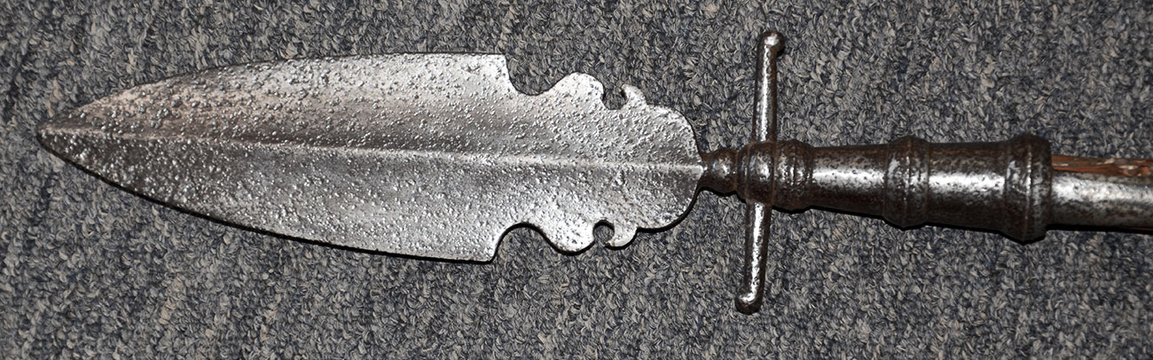 A SPONTOON OF GERMANIC ORIGIN; POSSIBLY HESSIAN
