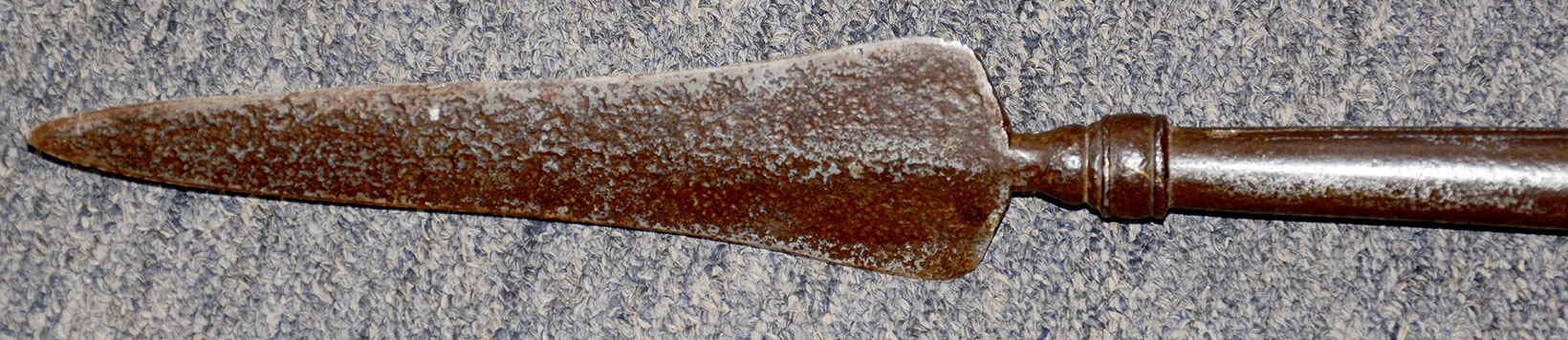 BRITISH MILITARY SERGEANT'S HALBERD CONVERTED TO A SPONTOON