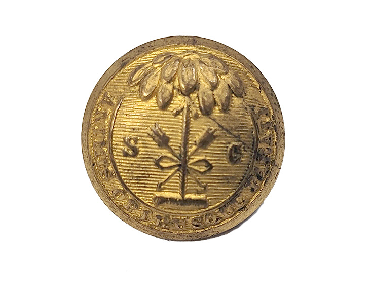 SOUTH CAROLINA VEST SIZE BUTTON
