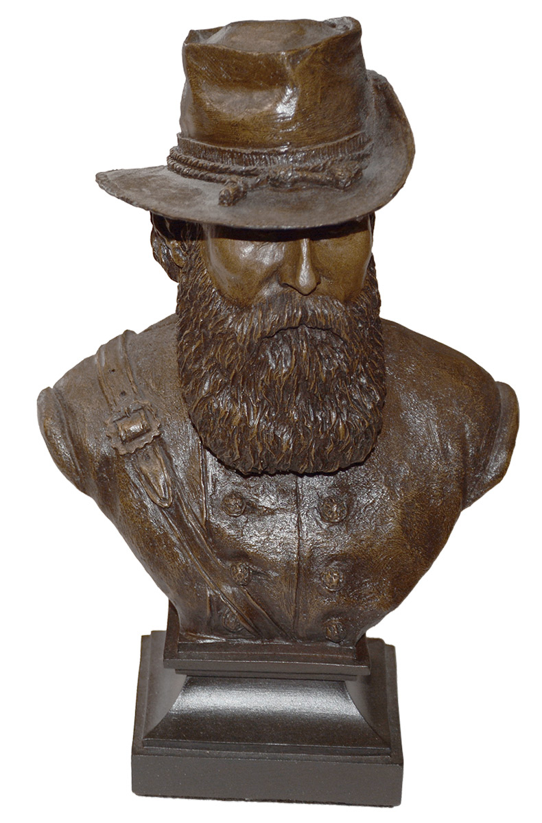LONGSTREET BUST BY RON TUNISON