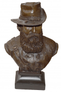 LONGSTREET BUST BY RON TUNISON