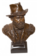 GENERAL ULYSSES S. GRANT BUST BY RON TUNISON