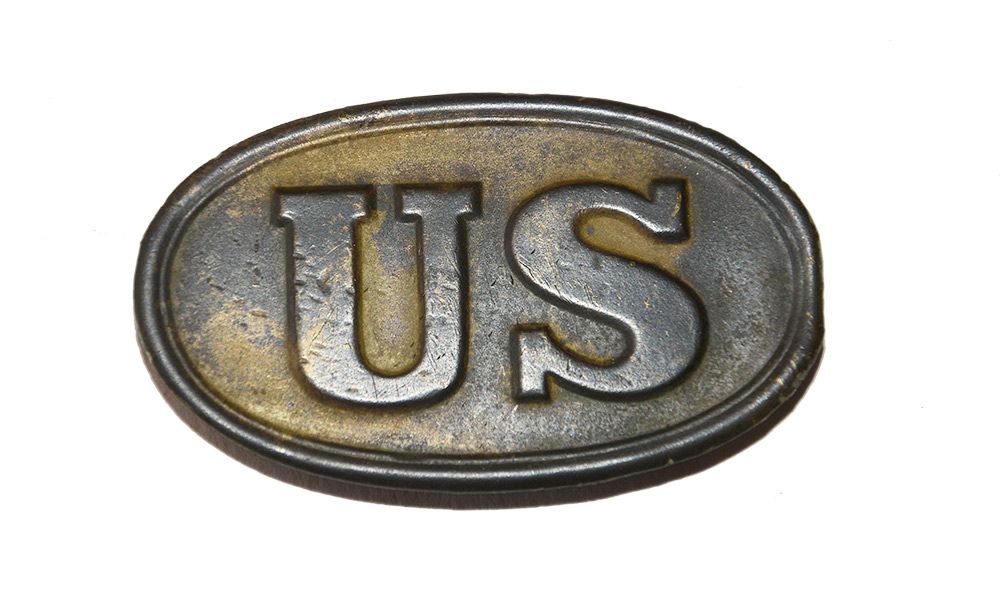 RELIC, SMALL US PATTERN 1839 WAIST BELT PLATE FROM TUPELO