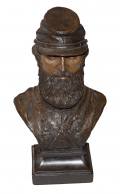 STONEWALL JACKSON BUST BY RON TUNISON