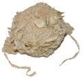 C1880S PETITE IVORY LACE WEDDING BONNET