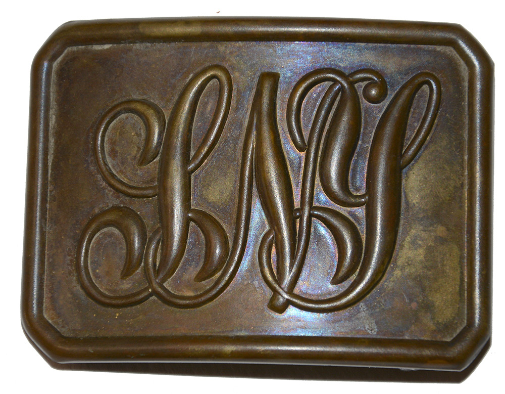 STATE OF NEW YORK MILITIA BELT PLATE – CIRCA 1885-1900