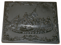 RARE “WASHINGTON CROSSING THE DELAWARE” FULL-PLATE THERMOPLASTIC “UNION” CASE
